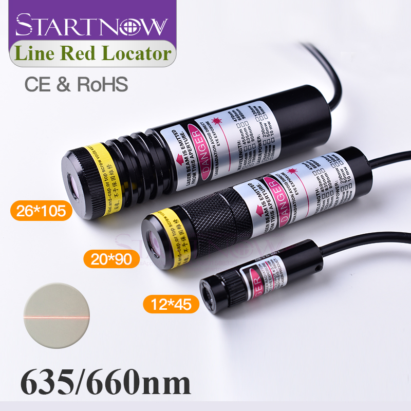 Industrial Laser Pointer - Line Red Locator 635nm Infrared Adjustable