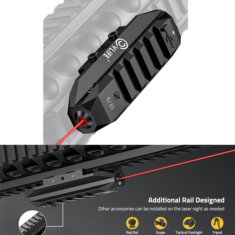 Industrial Laser Pointer - CVLIFE Low Profile Laser Sight for