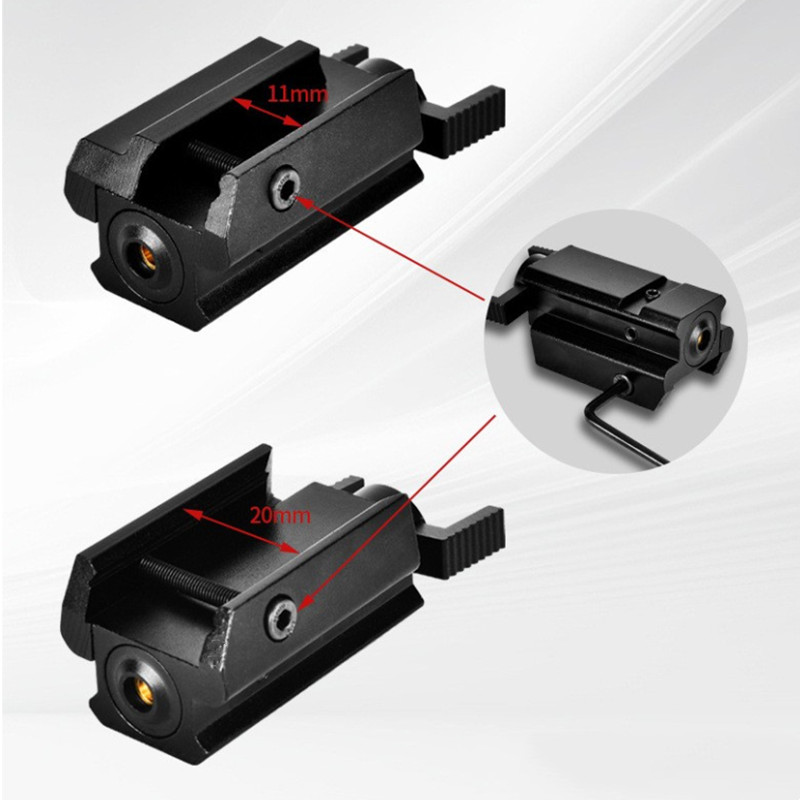 Industrial Laser Pointer - Green/Red Dot Laser Sight fit 20mm/11mm