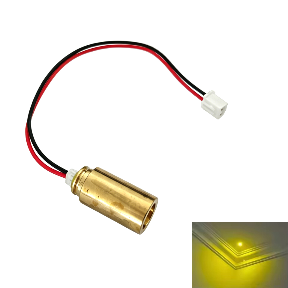 Industrial Laser Pointer - 571nm 573nm Yellow Dot 10/20/30mW Laser