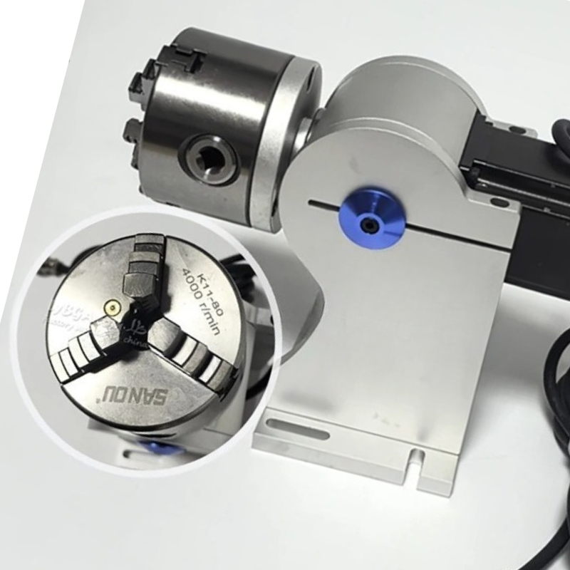 Rotary Axis Laser Engraver - New D80 80mm Chuck A Axis