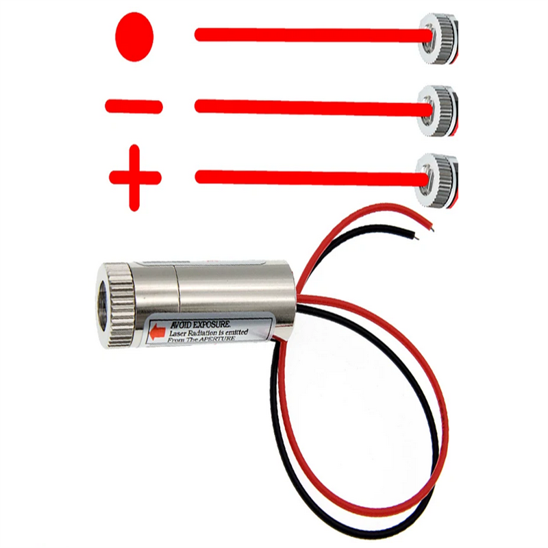 650nm 5mW Red Point / Line / C - Industrial Laser Line Module ulasan dan harga