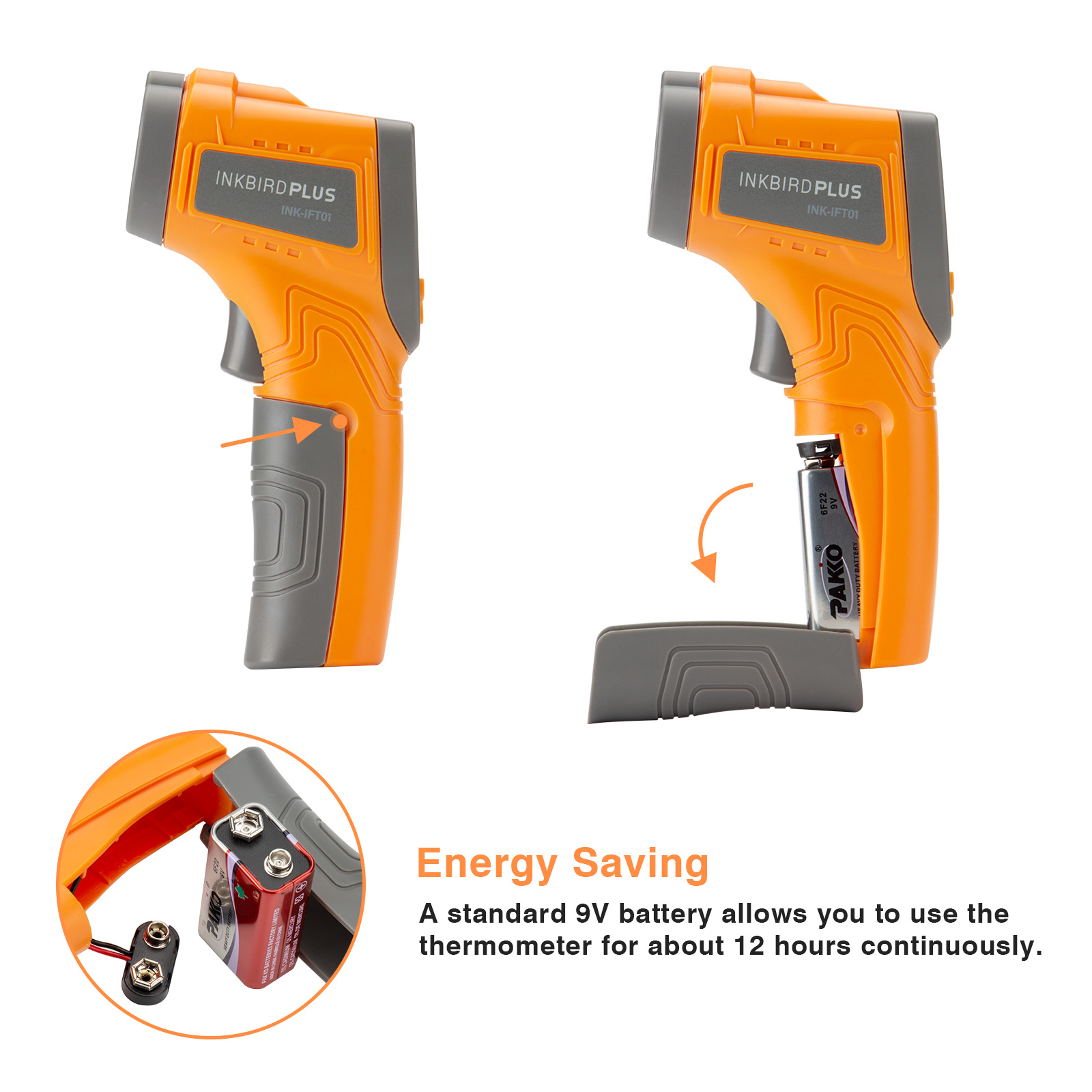 Inkbird Laser Infrared Thermom - Industrial Laser Temperature ulasan dan harga