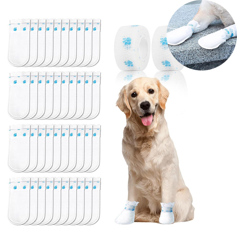 20/40PCS Pet Disposable Paw Sh - Dust Shoe Cnc ulasan dan harga