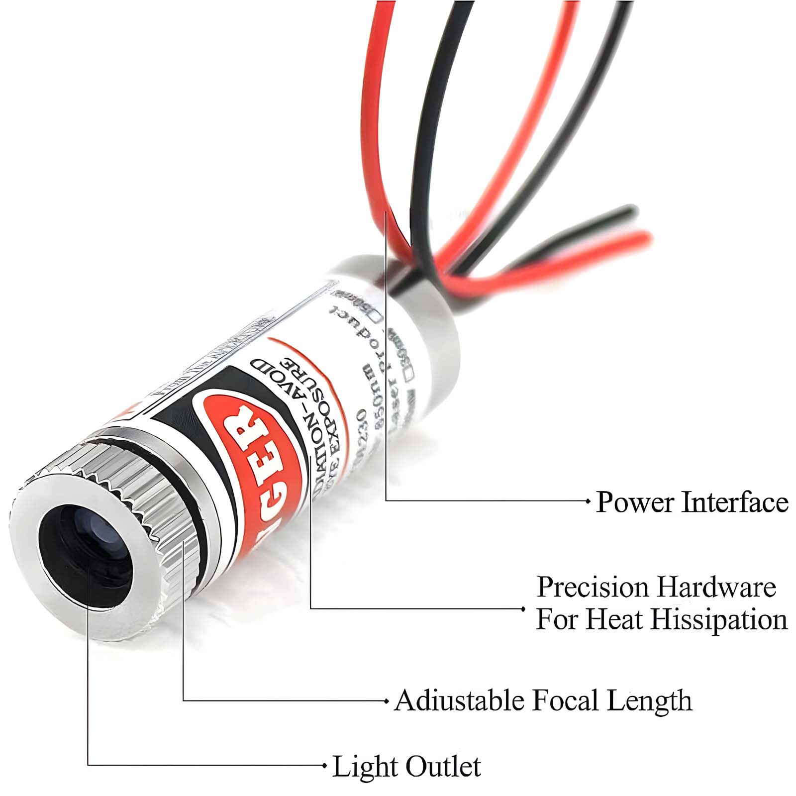 650nm 12mm Laser Point /Line/C - Industrial Laser Line Module ulasan dan harga