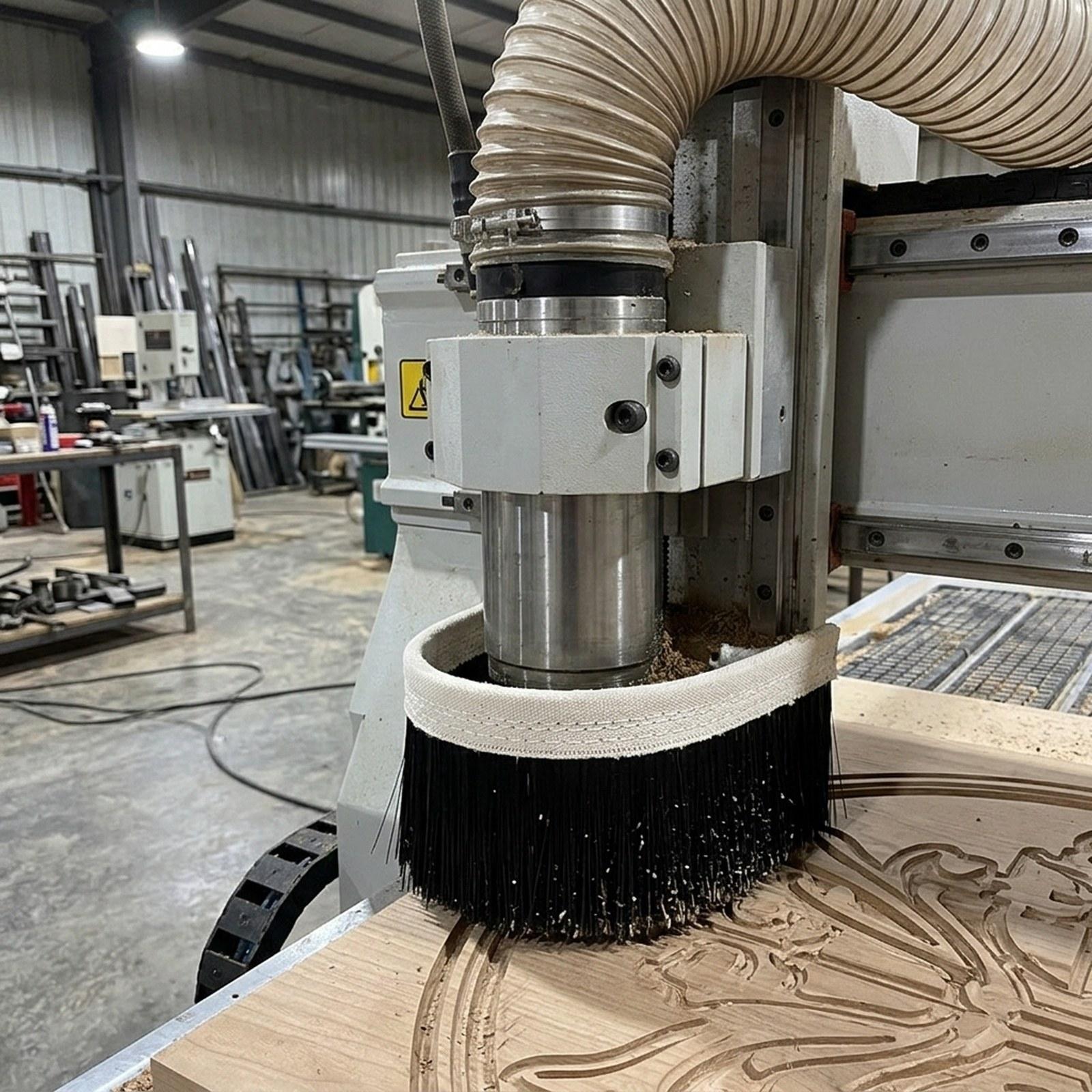 CNC Vacuum Brush Easy to Use S - Dust Shoe Cnc ulasan dan harga