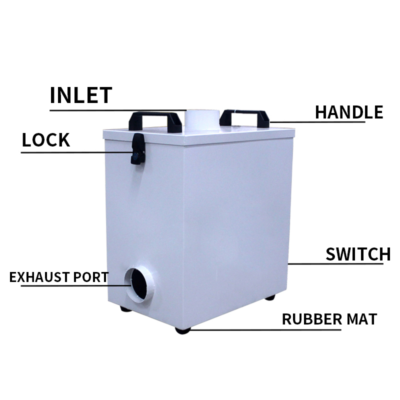 80W Air Purifer Fume Extractor - Fume Extractor Laser ulasan dan harga