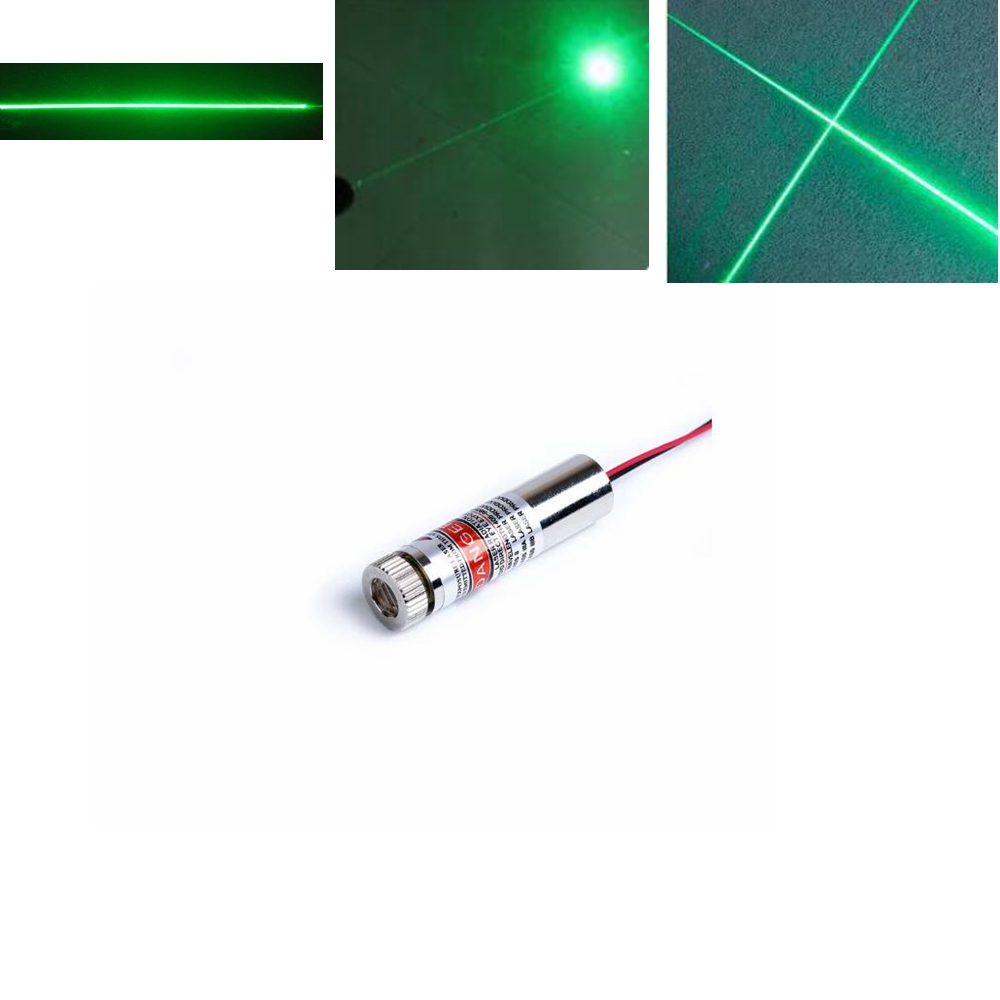 Adjustable focus 520nm 130MW G - Industrial Laser Line Module ulasan dan harga