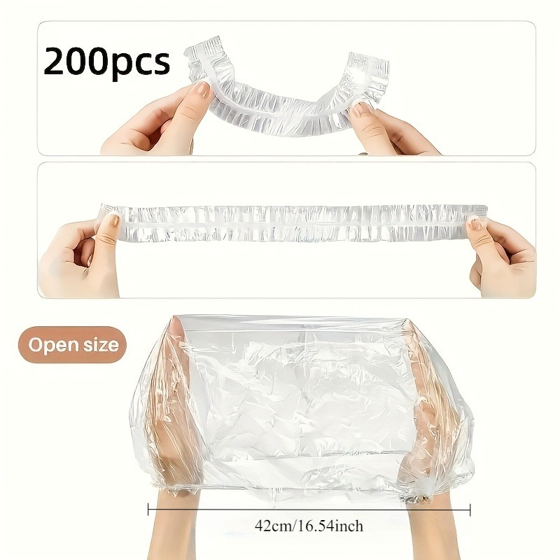 200pcs Disposable Plastic Shoe - Dust Shoe Cnc ulasan dan harga