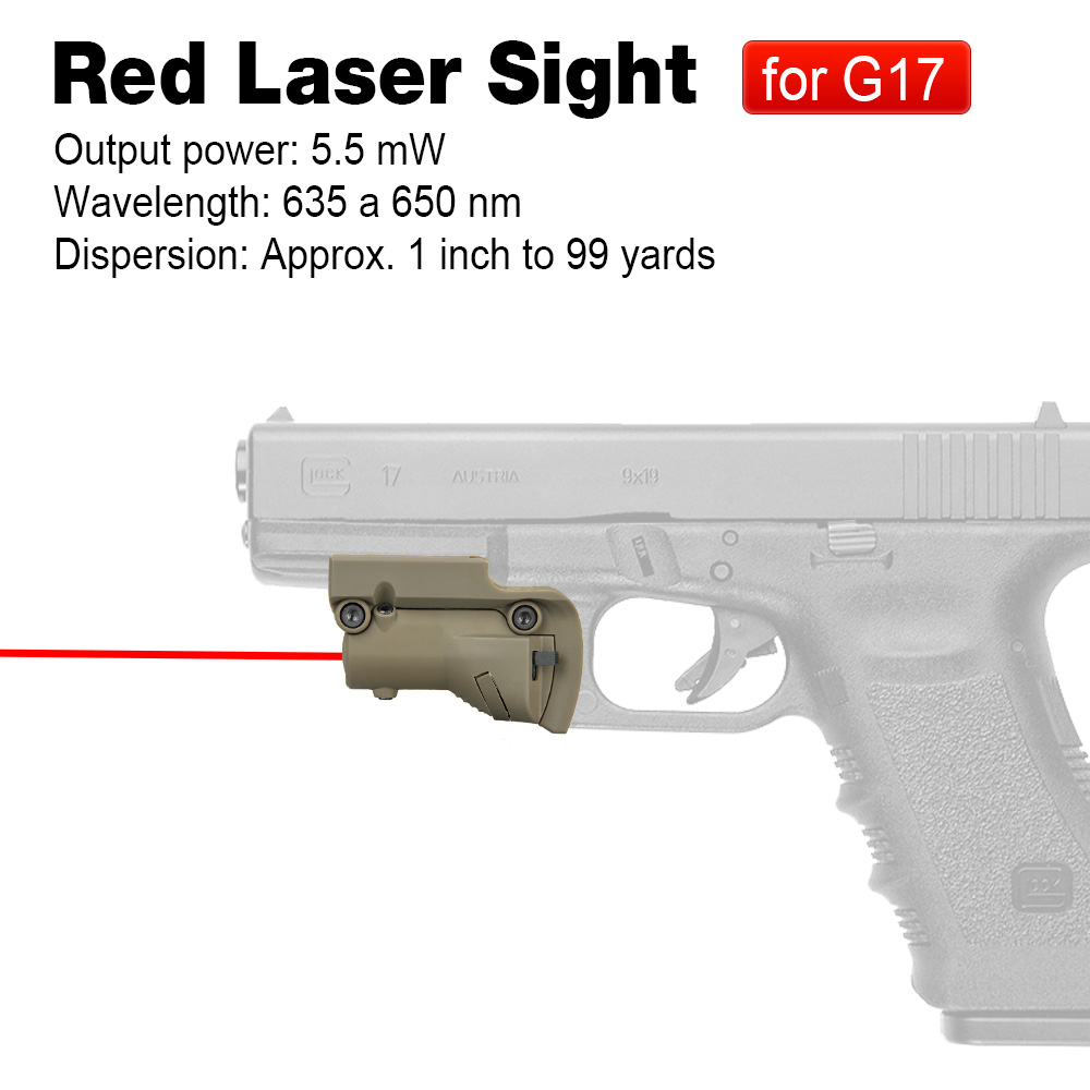 Tactical Red Laser Aimer Laser - Industrial Laser Pointer ulasan dan harga