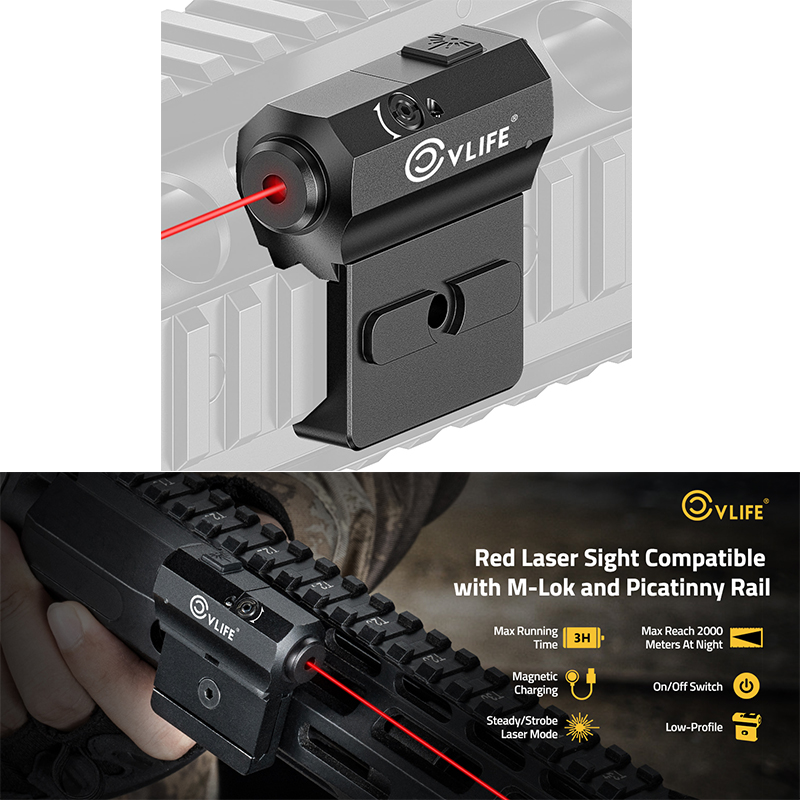CVLIFE Rifle Red/Green Laser B - Industrial Laser Pointer ulasan dan harga