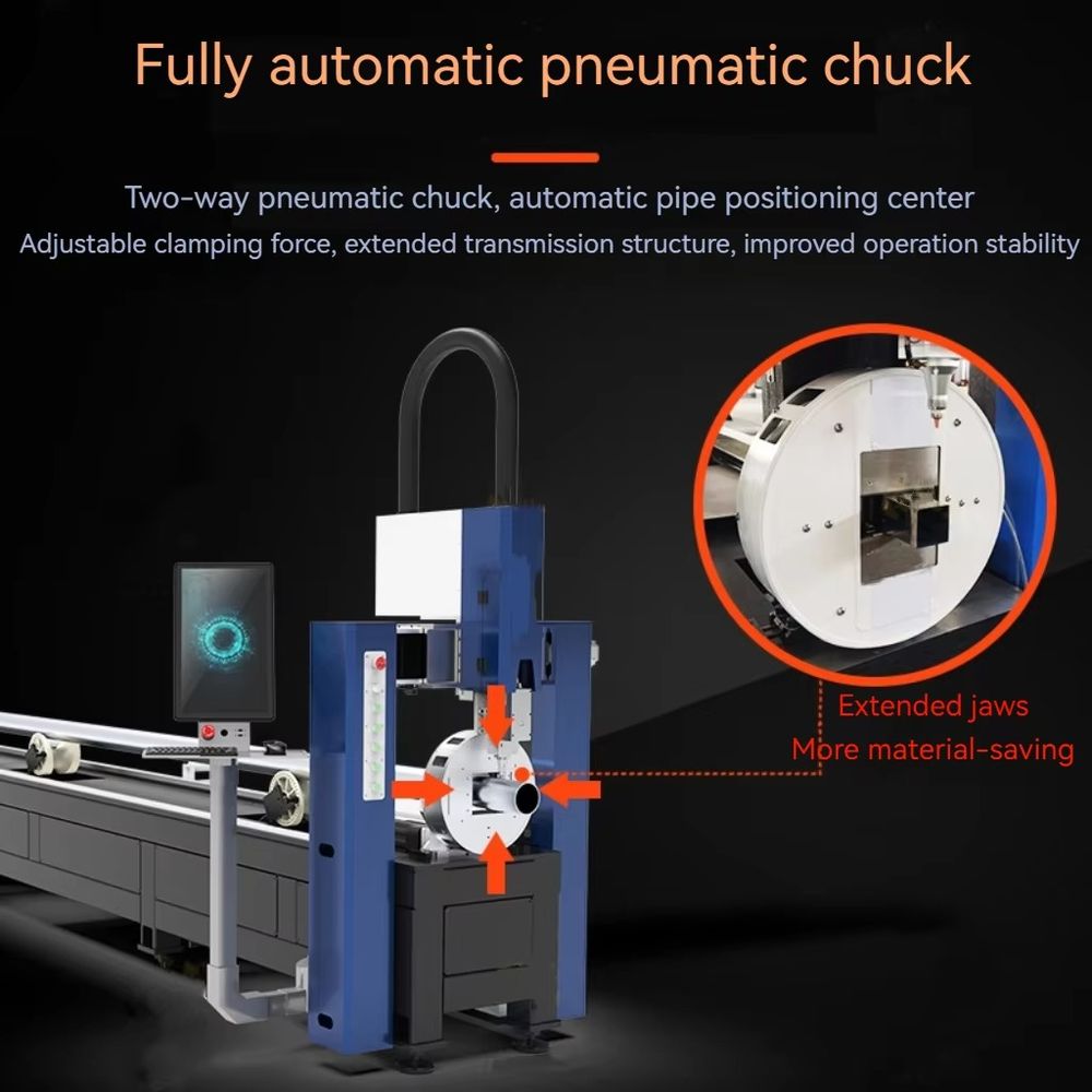 Metal Tube Fiber Laser Cutting - Industrial Fiber Laser Cutting Machine ulasan dan harga