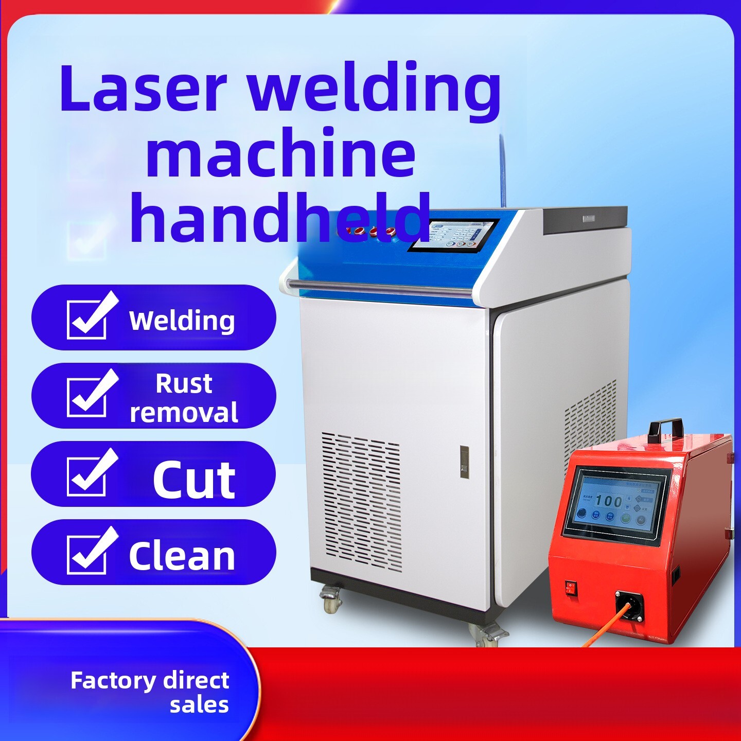 Handheld Industrial Fully Auto - Industrial Laser Metal Cutting Machine ulasan dan harga