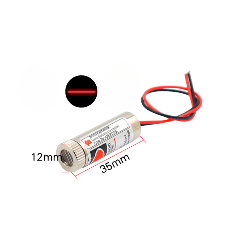 650nm 5mW Red Point / Line / C - Industrial Laser Line Module ulasan dan harga
