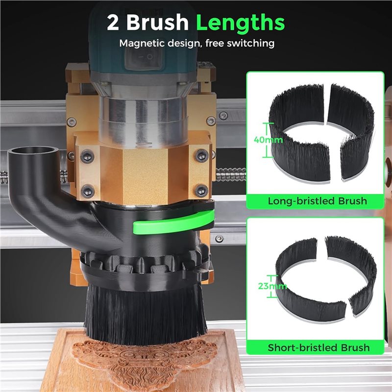 ABLJ 2Pcs 65Mm & 69Mm Diameter - Dust Shoe Cnc ulasan dan harga