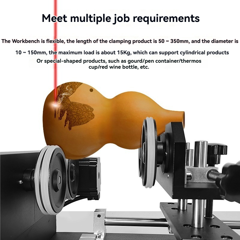CNC Laser Engraver Rotary Axis - Rotary Axis Laser Engraver ulasan dan harga