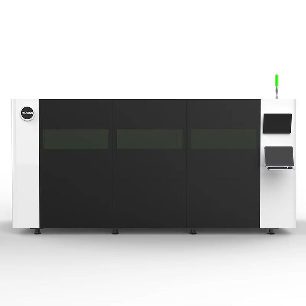 3000W CNC Full Cover Single-pl - Industrial Fiber Laser Cutting Machine ulasan dan harga