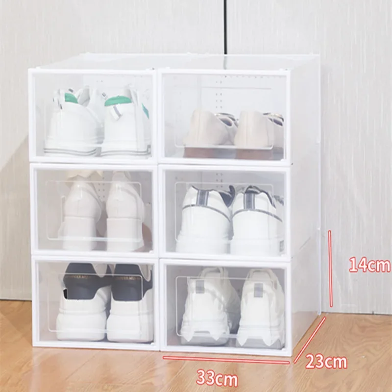 Foldable Clear Plastic Storage - Dust Shoe Cnc ulasan dan harga