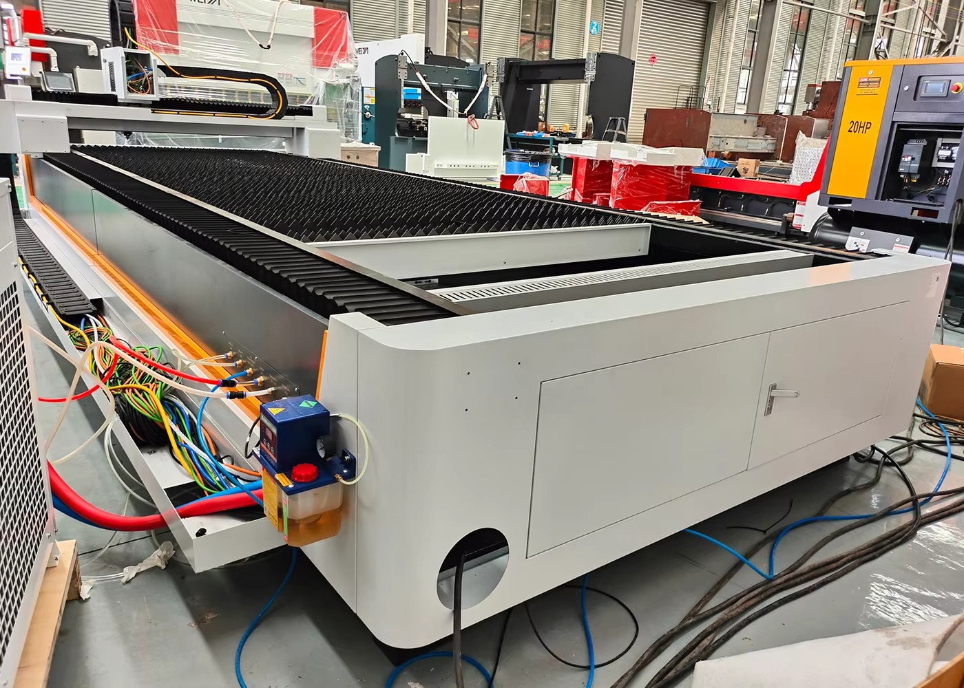 High Quality 6kW Industrial Cn - Industrial Fiber Laser Cutting Machine ulasan dan harga