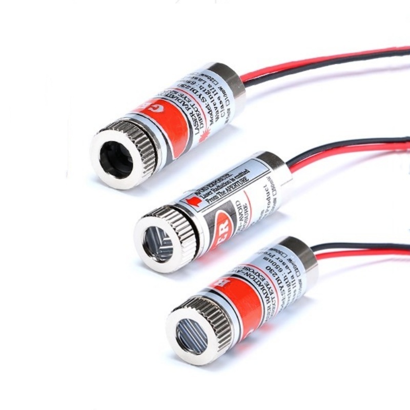 650nm 5mW Red Point / Line / C - Industrial Laser Line Module ulasan dan harga
