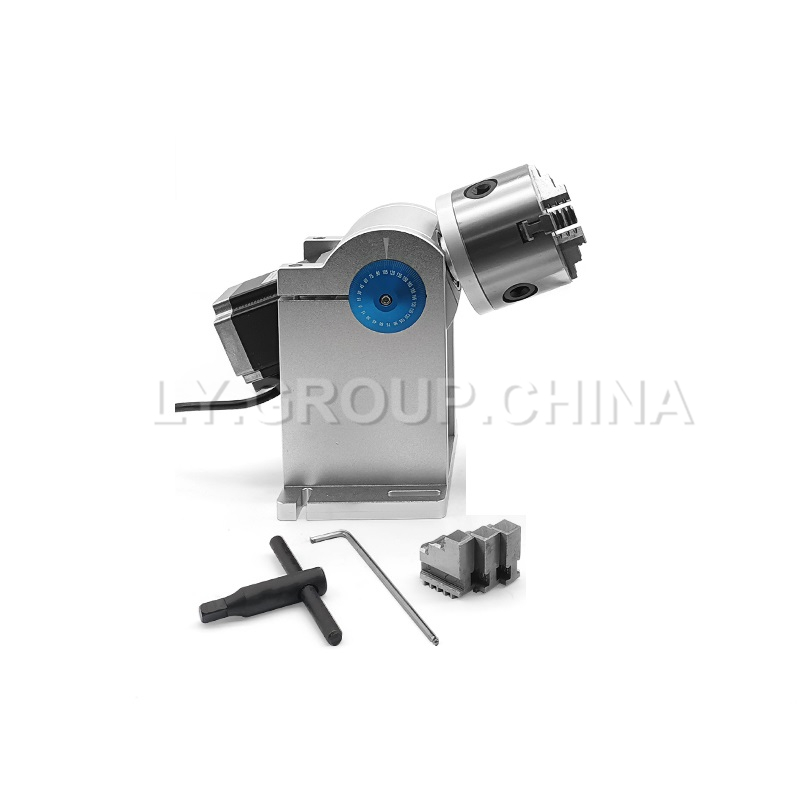80mm Chuck D80 3 Claws Rotary  - Rotary Axis Laser Engraver ulasan dan harga