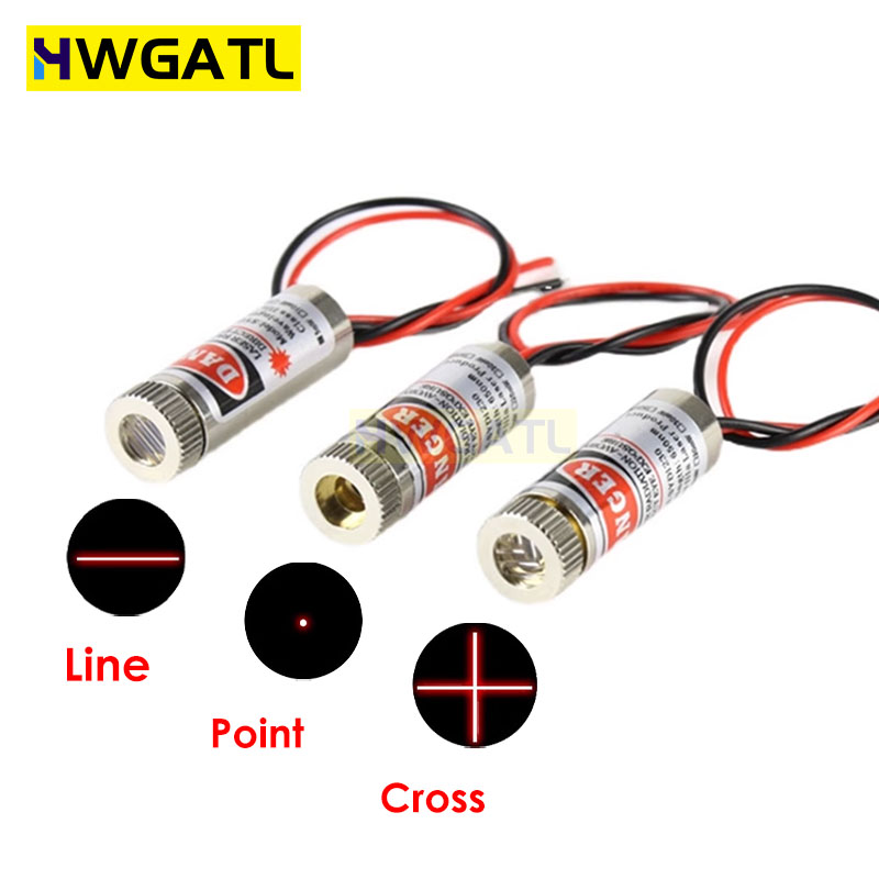 650nm 5mW Red Point / Line / C - Industrial Laser Line Module ulasan dan harga