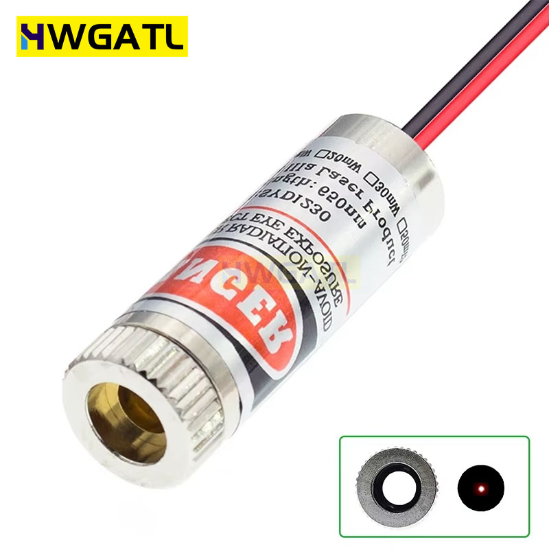 650nm 5mW Red Point / Line / C - Industrial Laser Line Module ulasan dan harga