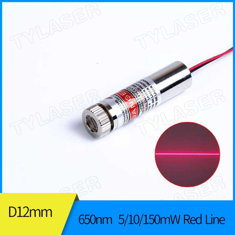 Focusable 12mm 650nm Red Laser - Industrial Laser Line Module ulasan dan harga