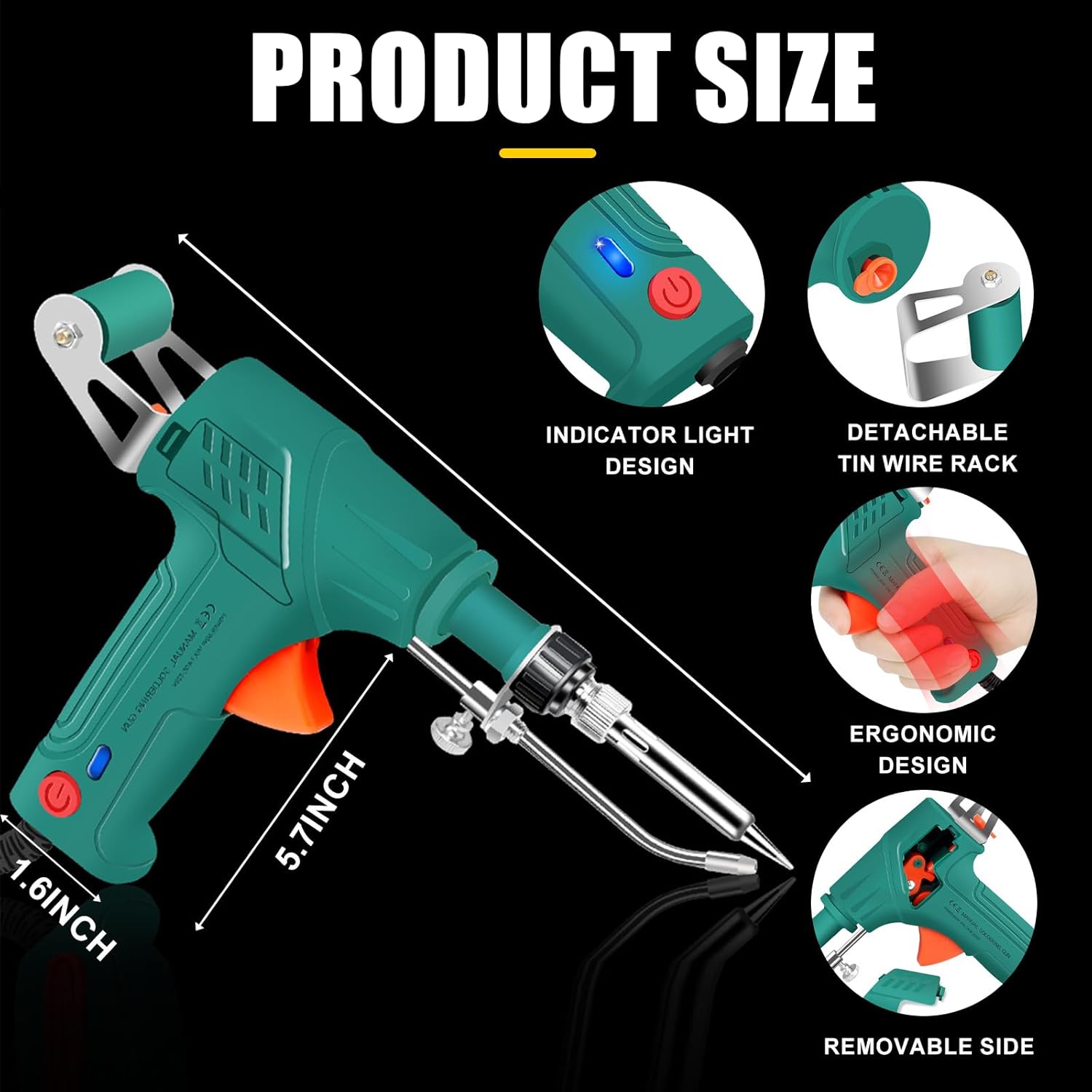 60W 110V/220V Electric Solderi - Industrial Laser Welding Tool ulasan dan harga