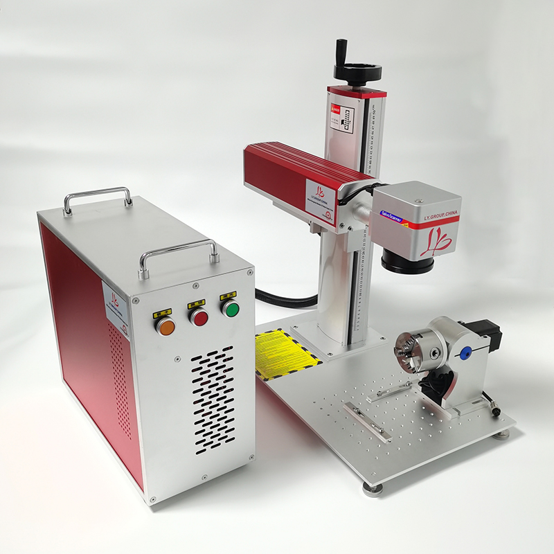 3W 5W Air Cooled UV Laser Mark - Rotary Axis Laser Engraver ulasan dan harga