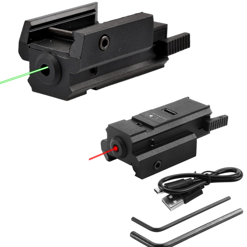USB Charging Mini Red Green La - Industrial Laser Pointer ulasan dan harga