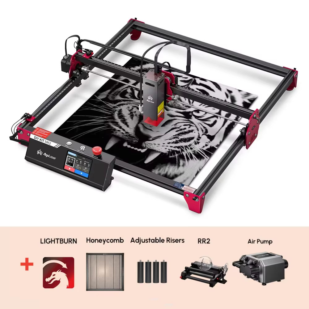 Algolaser DIY KIT MK2 40*43cm  - Industrial Laser Metal Cutting Machine ulasan dan harga