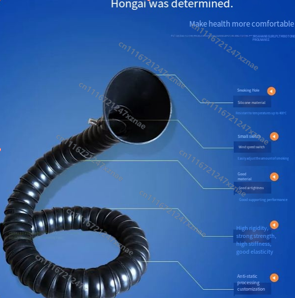 1M Flexible Smoke Exhaust Hose - Industrial Laser Welding Tool ulasan dan harga