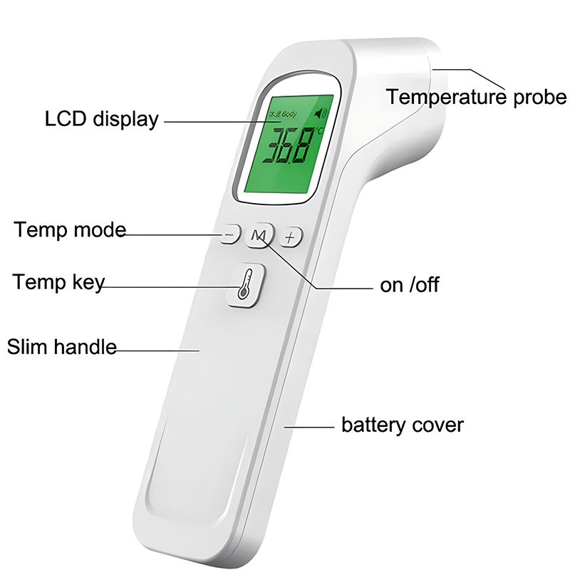 Oximeter Infrared Fever Thermo - Industrial Laser Temperature ulasan dan harga