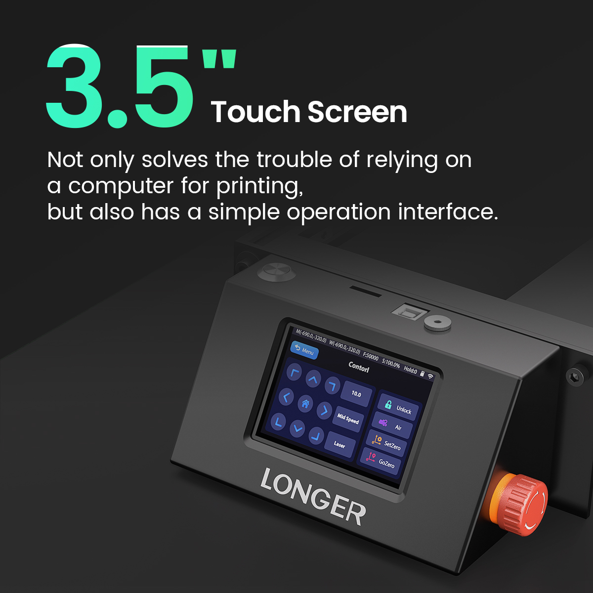 LONGER 20W 10W 5W Smart Laser  - Industrial Laser Metal Cutting Machine ulasan dan harga