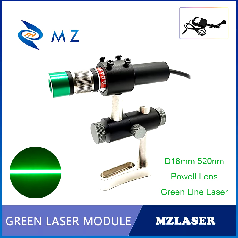 Powell Lens Green Line Laser D - Industrial Laser Line Module ulasan dan harga
